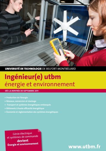 Ãnergie et environnement - UTBM