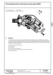 Fixed displacement axial piston pump type K60N - Hidracomp