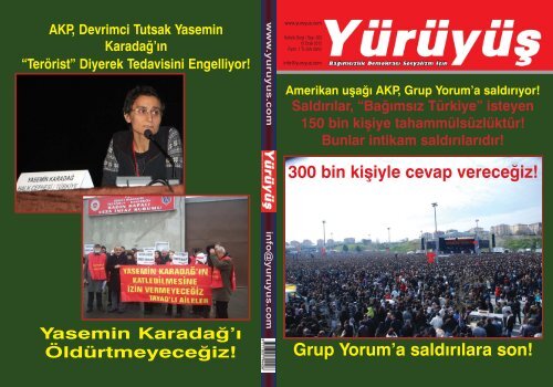 ÖLDÜRTMEYECEĞİZ! - Yürüyüş