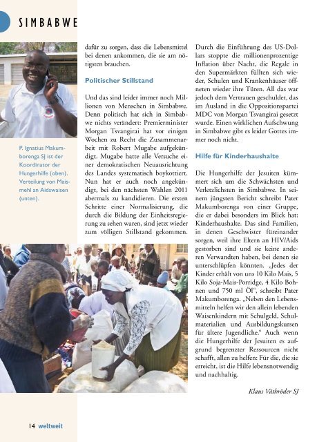 Das Magazin der Jesuitenmission