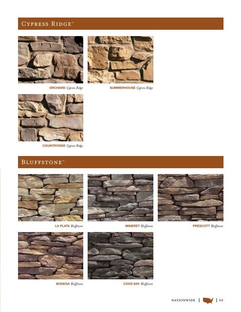 Eldorado Stone Brochure - ALL Masonry & Landscape Supply