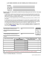 law firm certificate of compliance with scr 20:1.15 - Wisconsin Court ...