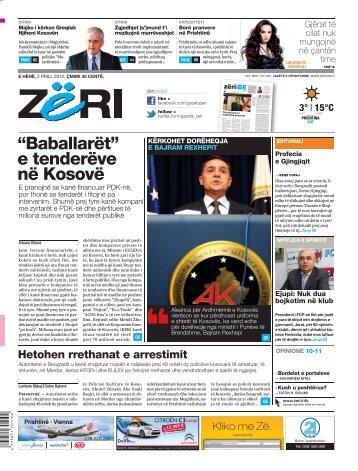 âBaballarÃ«tâ e tenderÃ«ve nÃ« KosovÃ« - Scoop