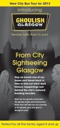 Ghoulish Glasgow Leaflet .pdf - City Sightseeing Glasgow