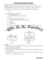 Conversion of Galvanometer to Voltmeter