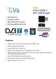 T900 DVB-T/ISDB-T Mini USB Dongle - Tevii