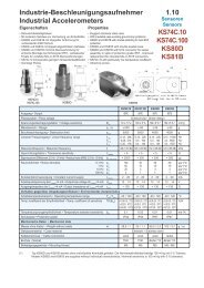 Datenblatt Industrie- Beschleunigungsaufnehmer - Stratenschulte ...