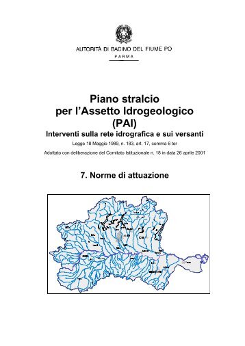 PAI - Extranet Regione Piemonte