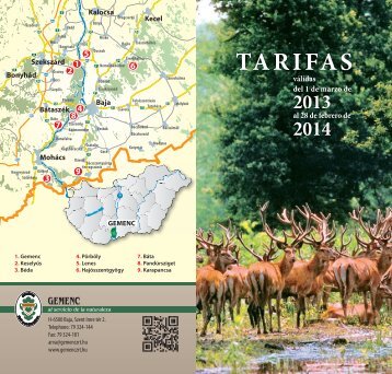 TARIFAS - Gemenc Zrt.