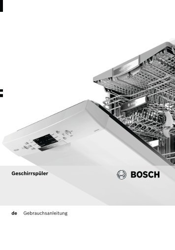 Bedienungsanleitung zu BOSCH SBV 69 N 00 EU Vollintegriert ...