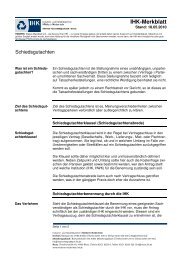 IHK-Merkblatt - IHK Mittlerer Niederrhein