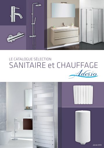 SANITAIRE et CHAUFFAGE - Bleu-Rouge