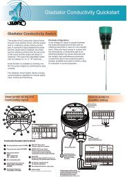 Gladiator Conductivity Quickstart - Hawk Measurement