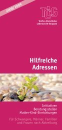 Hilfreiche Adressen (8. Auflage 2008/2009) - TCLG