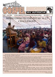 Vol. 6 No. 2 - Apostolic Faith, West & Central Africa