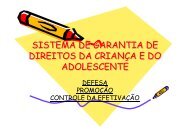 Sistema de Garantia de Direito - Palestras Diversas