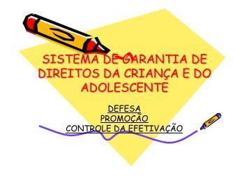 Sistema de Garantia de Direito - Palestras Diversas