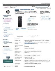 HP Z600 Workstation (KK583ET) - Specifications - Added Dimension