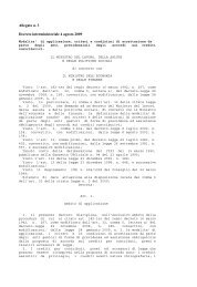 Allegato n. 3 Decreto interministeriale 4 agosto 2009 - Inps