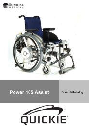 Power 105 Assist - Sunrise Medical e-parts