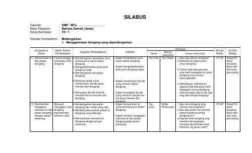 Silabus