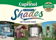 THE COLOUR GUIDE - Cuprinol