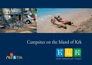 Campsites on the Island of Krk