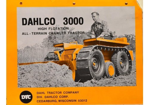 Dahlco 3000 Tractor