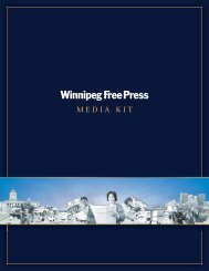 MEDIA KIT - Winnipeg Free Press