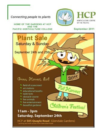 Plant Sale - Horticultural Centre of the Pacific