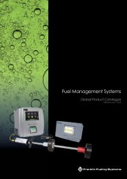 Fuel Management Systems Submersible Pumping ... - UPP Systems