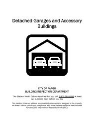 Detached Garages and Accessory Buildings - City of Fargo