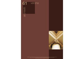 Rivista nÂ° 61 - Ordine degli Architetti della Provincia di Verona