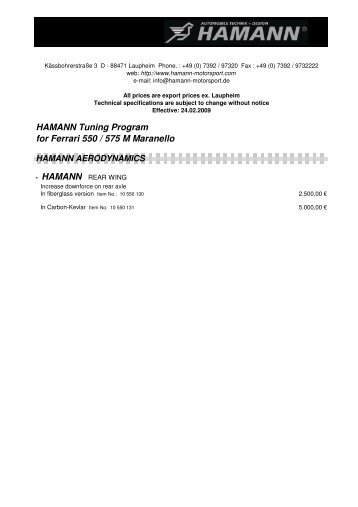 550 575M Maranello engl.pdf - Tuning