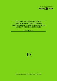 Facilitating Cross-National Comparisons of Indicators for Patient ...