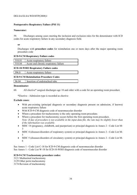 Facilitating Cross-National Comparisons of Indicators for Patient ...