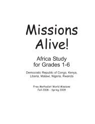 Missions Alive! - Free Methodist Church