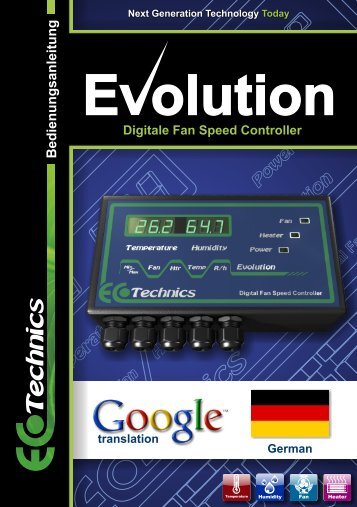 Digitale Fan Speed Controller - Ecotechnics