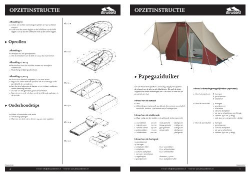 Ω Papegaaiduiker - De Waard Tenten