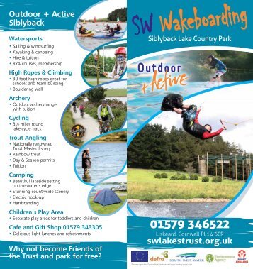 SW Wakeboarding Download the leaflet