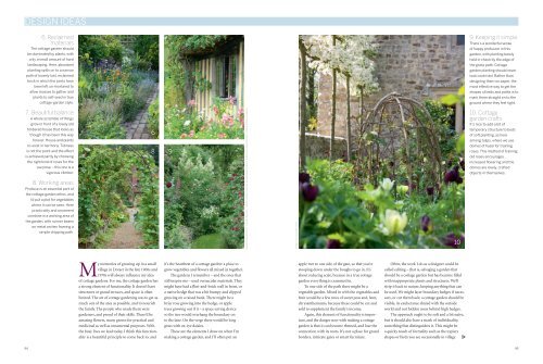 Cottage garden style - Arne Maynard Garden Design