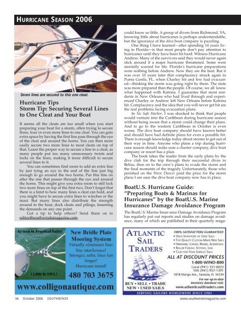 News & Views for Southern Sailors - Southwinds Magazine