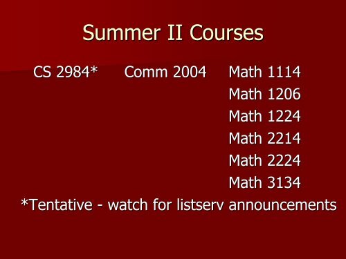 4. Computer Science Non-technical Electives.