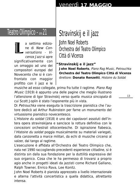 Scarica il quaderno - Vicenza Jazz