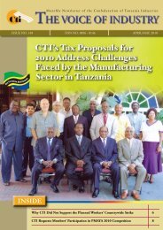 CTI_Newsletter_Issue_148 - Confederation of Tanzania Industries