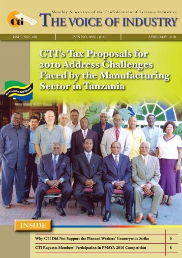 CTI_Newsletter_Issue_148 - Confederation of Tanzania Industries