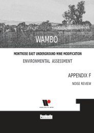 Appendix F - Noise Assessment - Peabody Energy