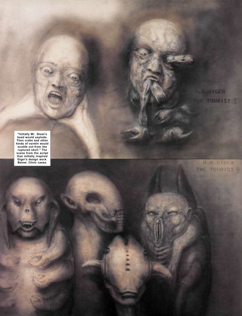 Designs by H. R. Giger: The Tourist - the little HR Giger Page