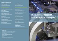 Researchprospectus2010 - The University of Nottingham, Malaysia ...