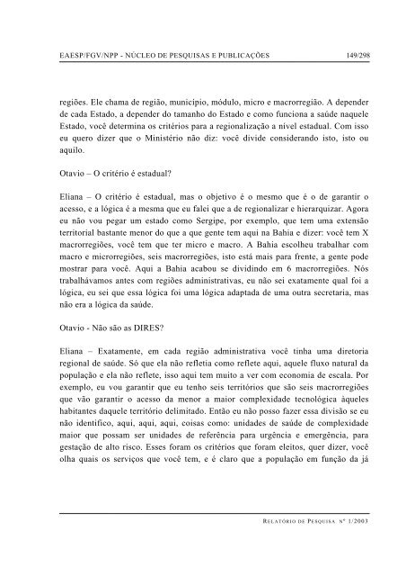 RESUMO PALAVRAS-CHAVE ABSTRACT - GV Pesquisa